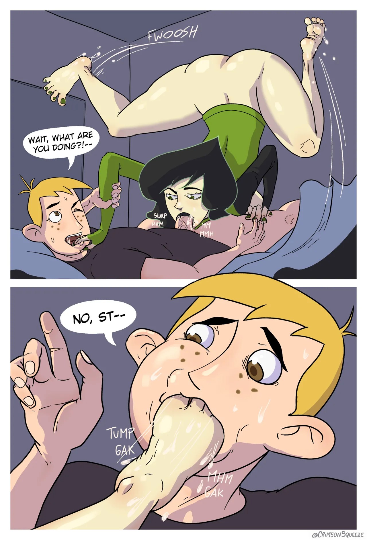 Shego Goes Undercover Porn Comic english 08