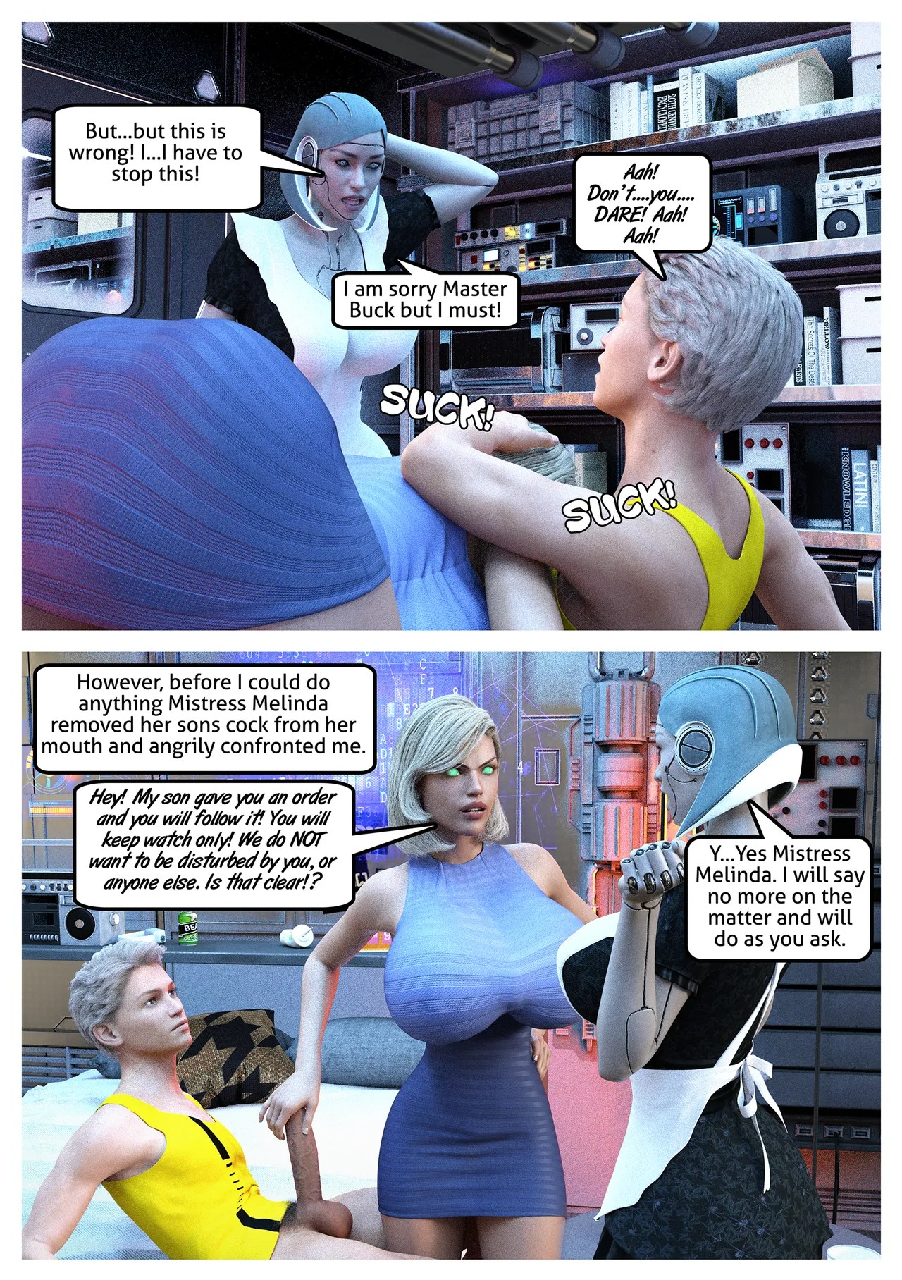 Special Services Porn Comic english 18