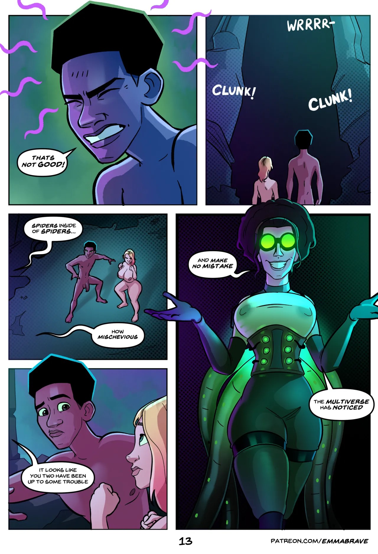 Spiderverse +18 By EmmaBrave Porn Comic english 15