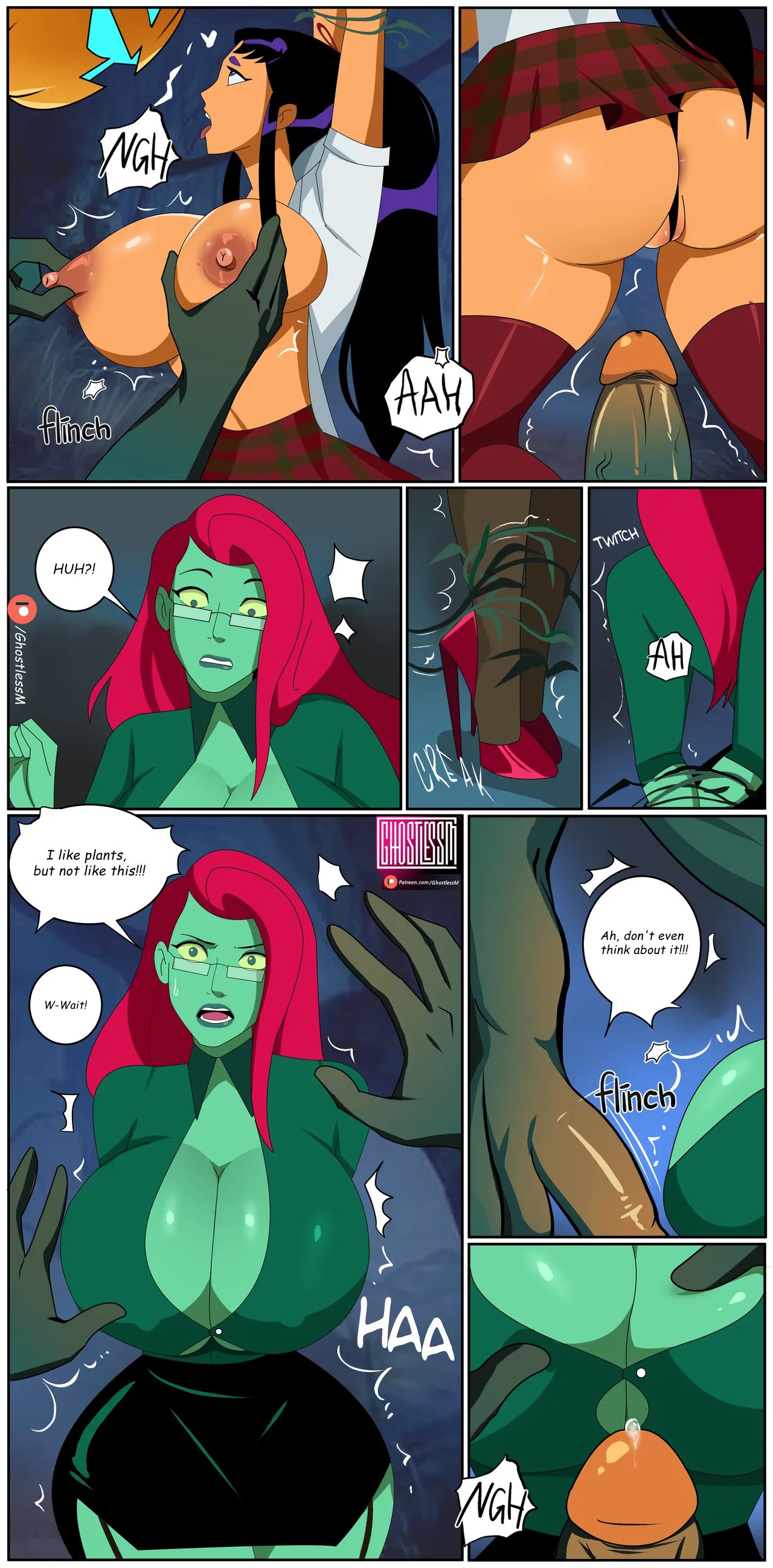 SPOOKY NIGHT! By Ghostlessm Porn Comic english 13