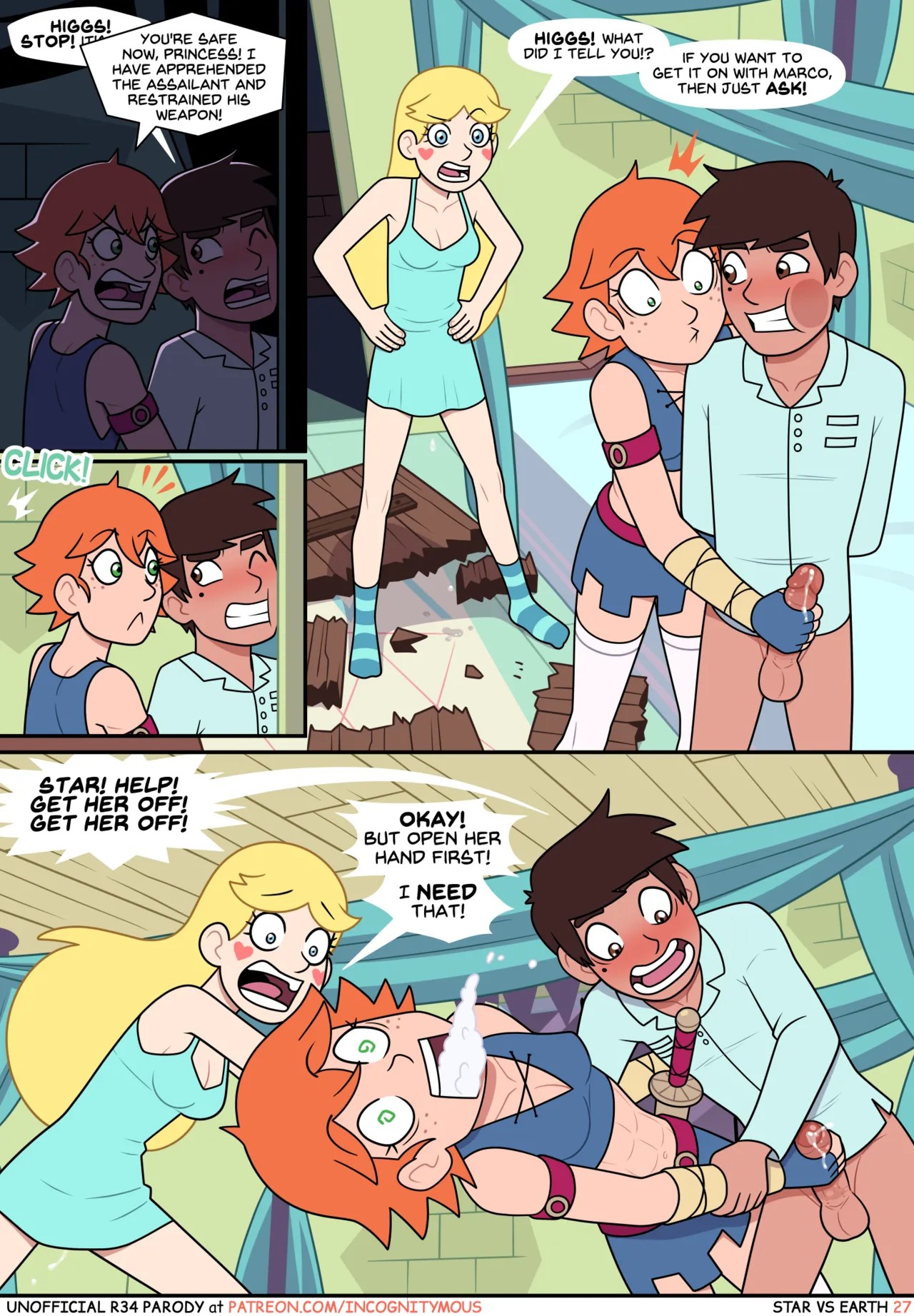 Star vs Earth Porn Comic english 27