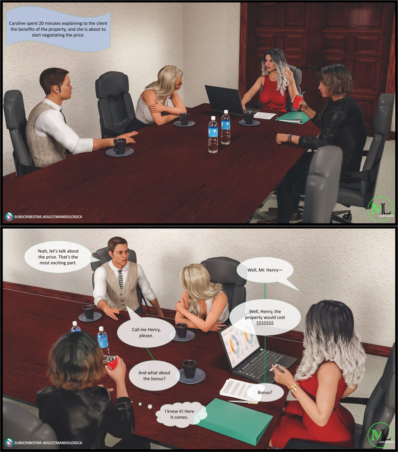 Teamwork By MandoLogica Part 7 Porn Comic english 35