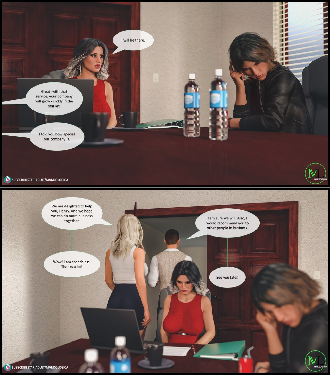 Teamwork By MandoLogica Part 7 Porn Comic english 39