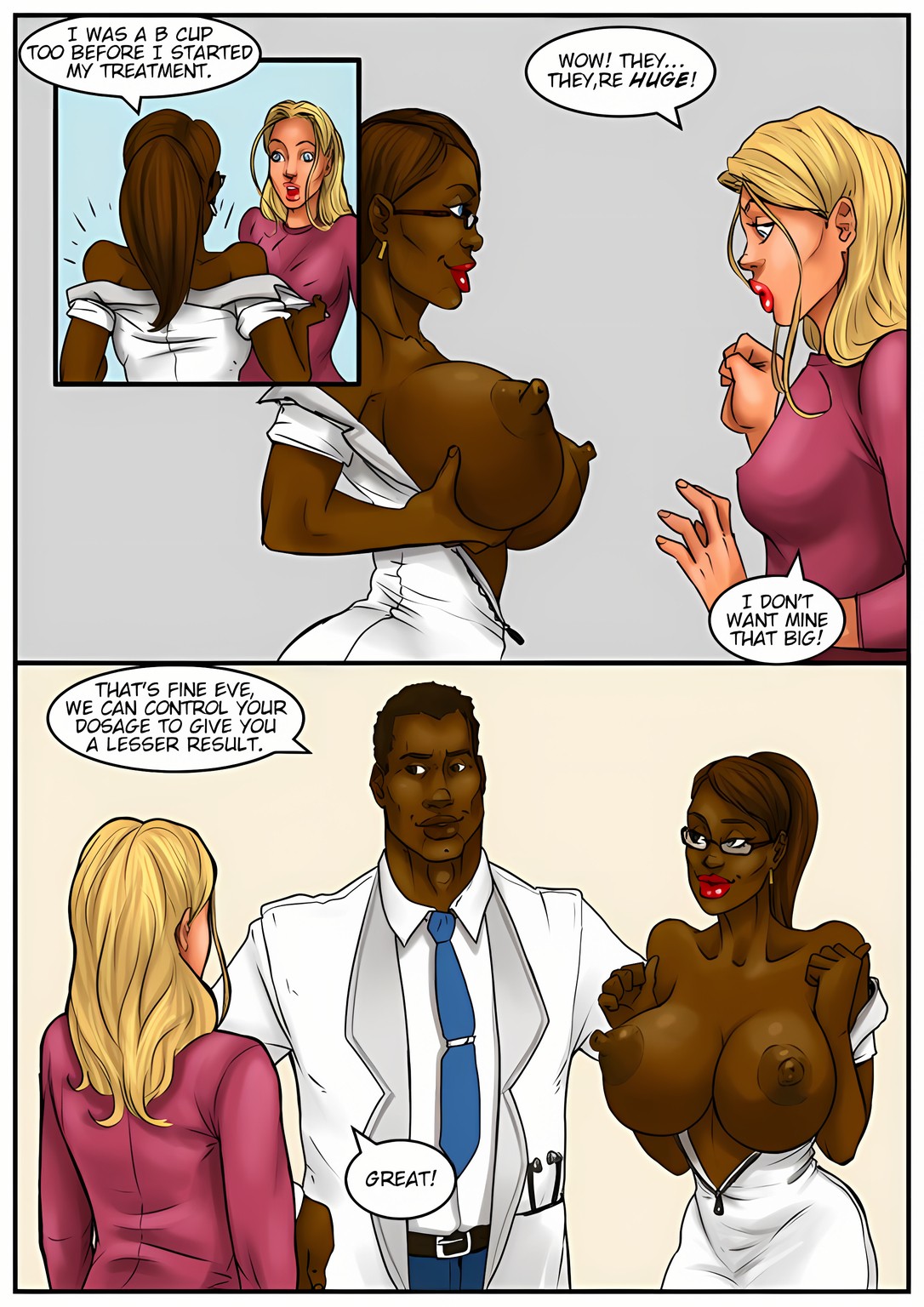 The Boob Job By KAOS Comics Porn Comic english 06