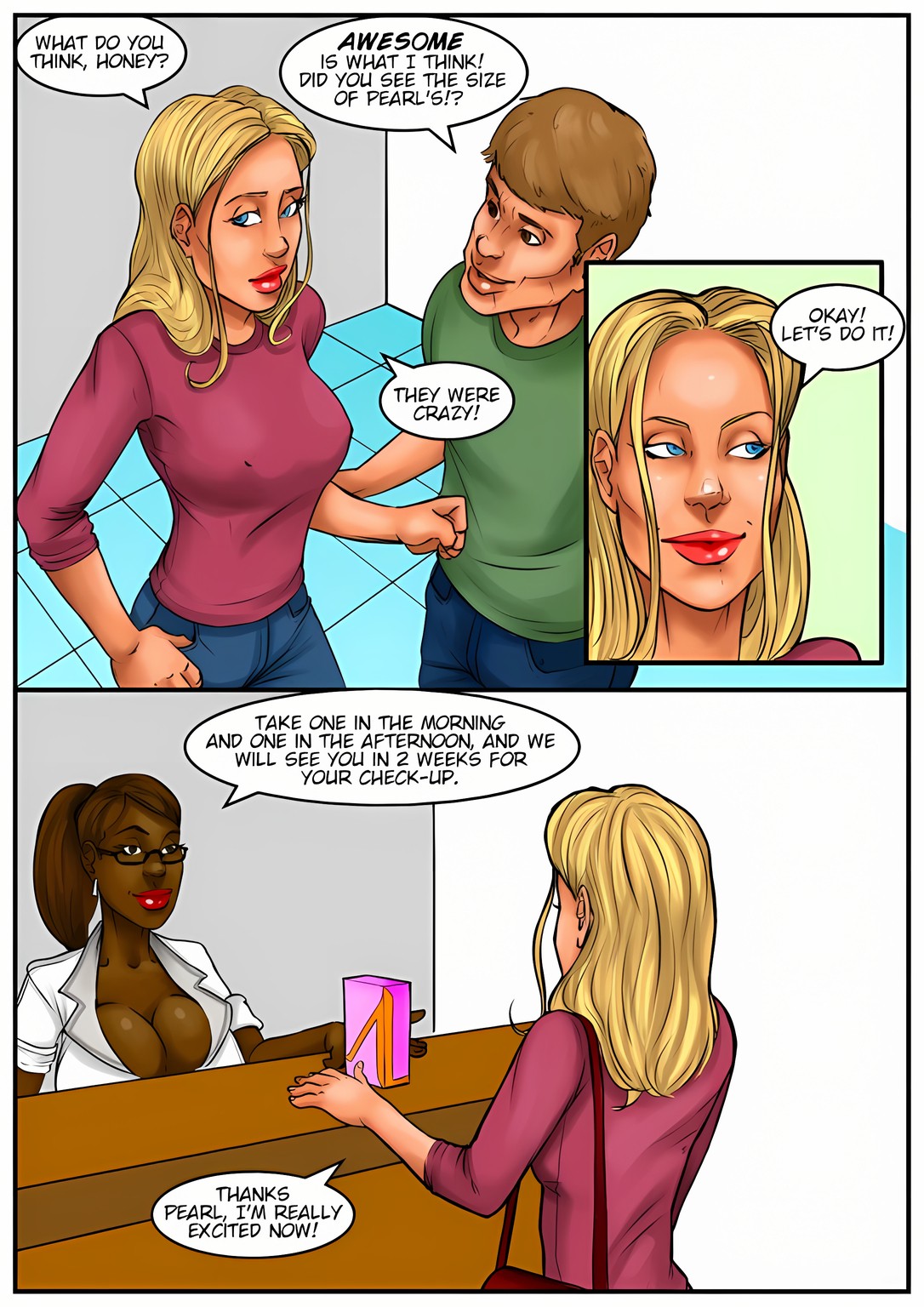 The Boob Job By KAOS Comics Porn Comic english 07