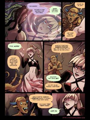 The Cummoner Part 28: Soul-Bound Sorceress Porn Comic english 12