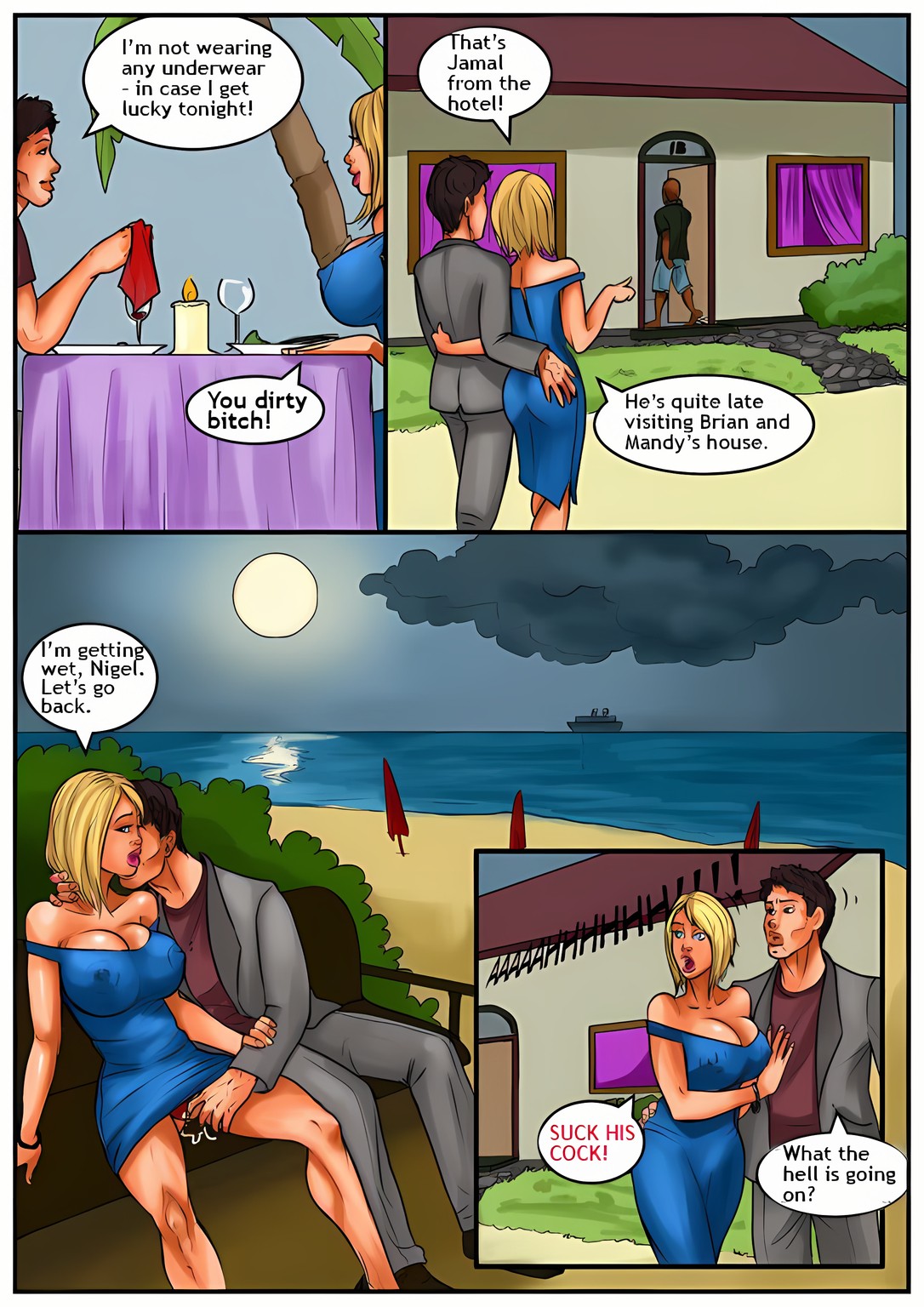 The Massage By KAOS Comics Porn Comic english 09