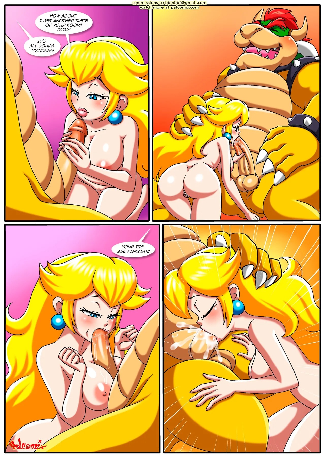 The Mushroom Kingdom Secret  Porn Comic english 09