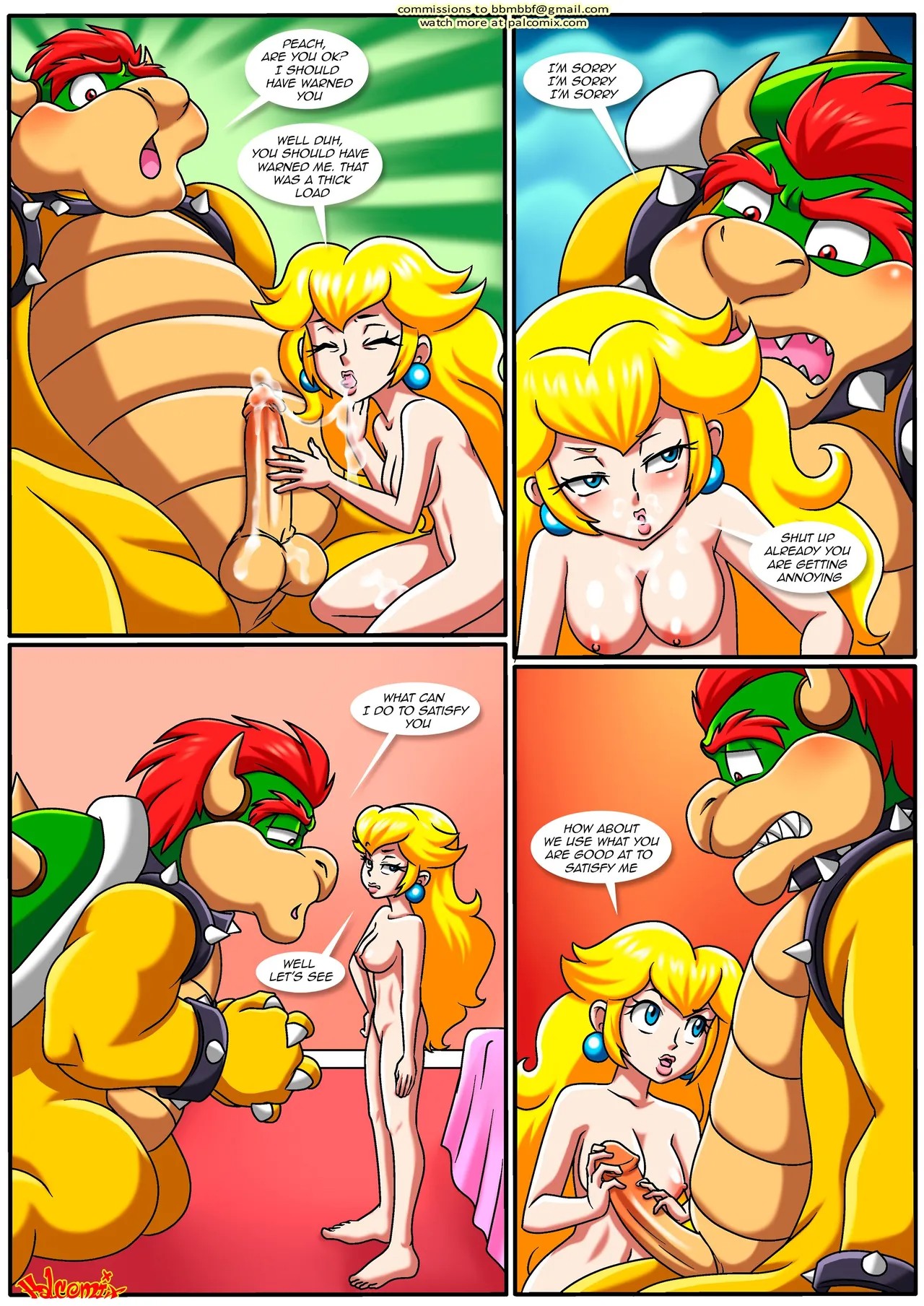 The Mushroom Kingdom Secret  Porn Comic english 10