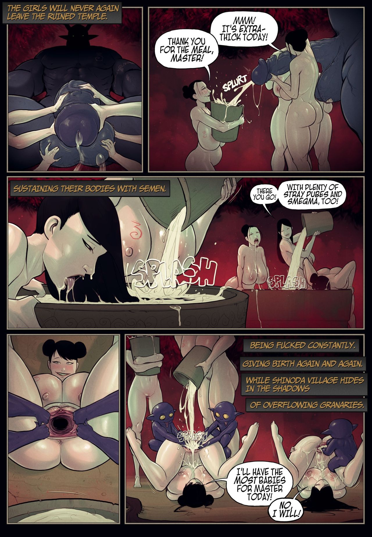 The Offering By DevilHS Porn Comic english 29