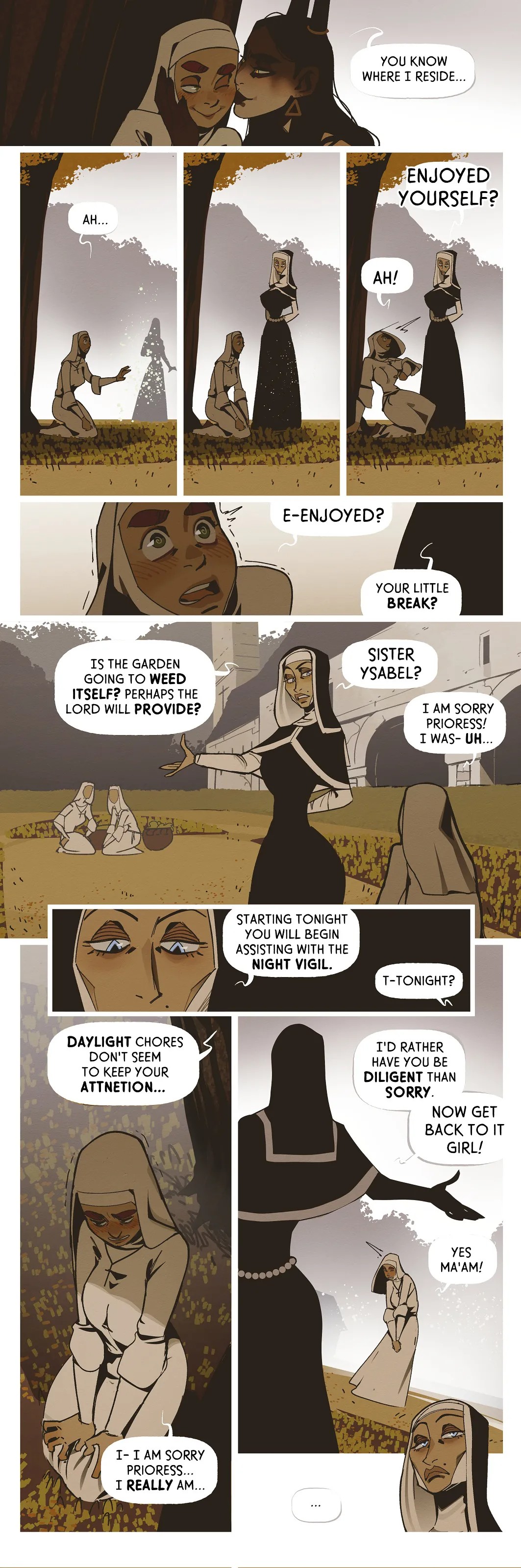 The Witch & The Nun By InCase Porn Comic english 08