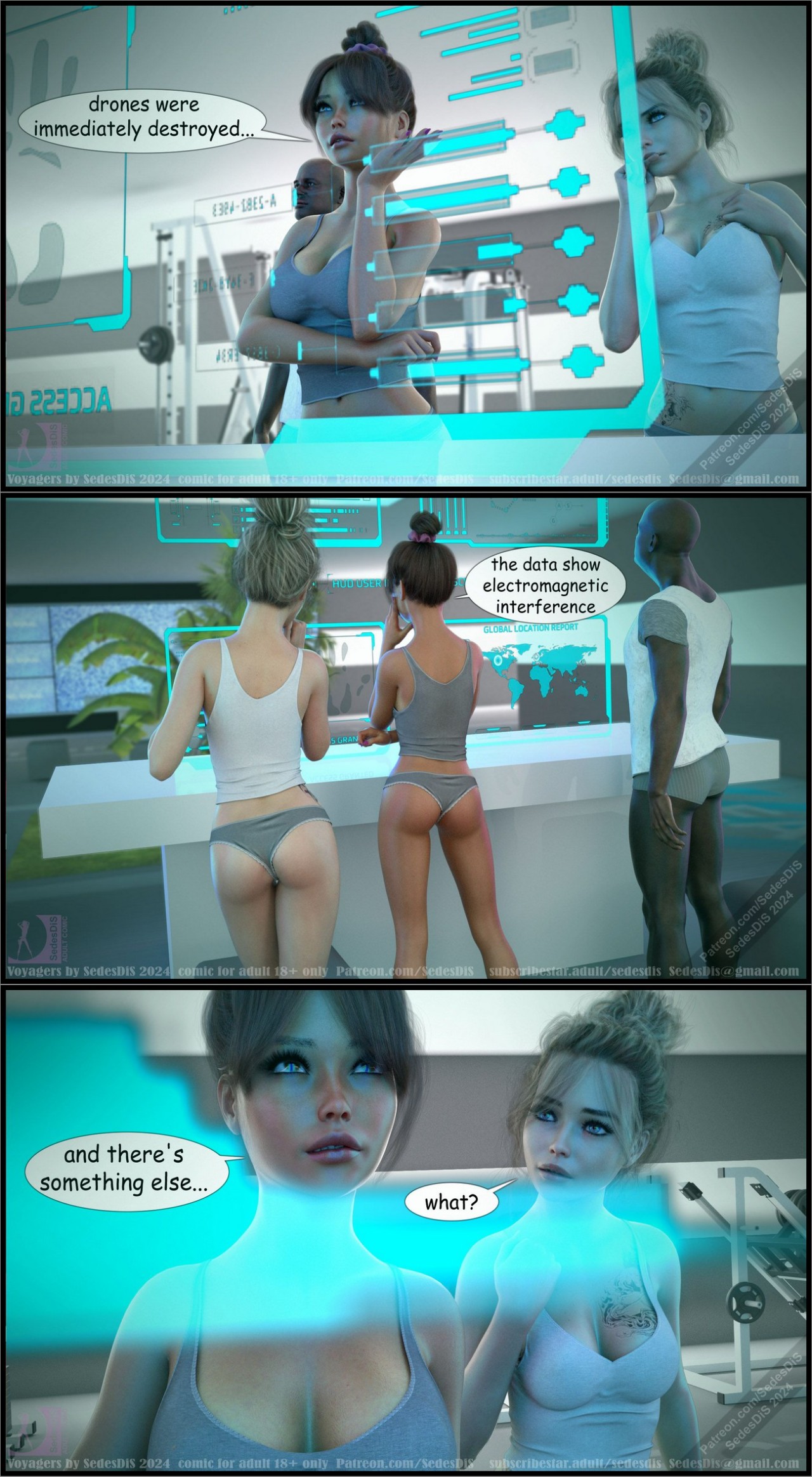 Voyagers By SedesDiS Porn Comic english 25