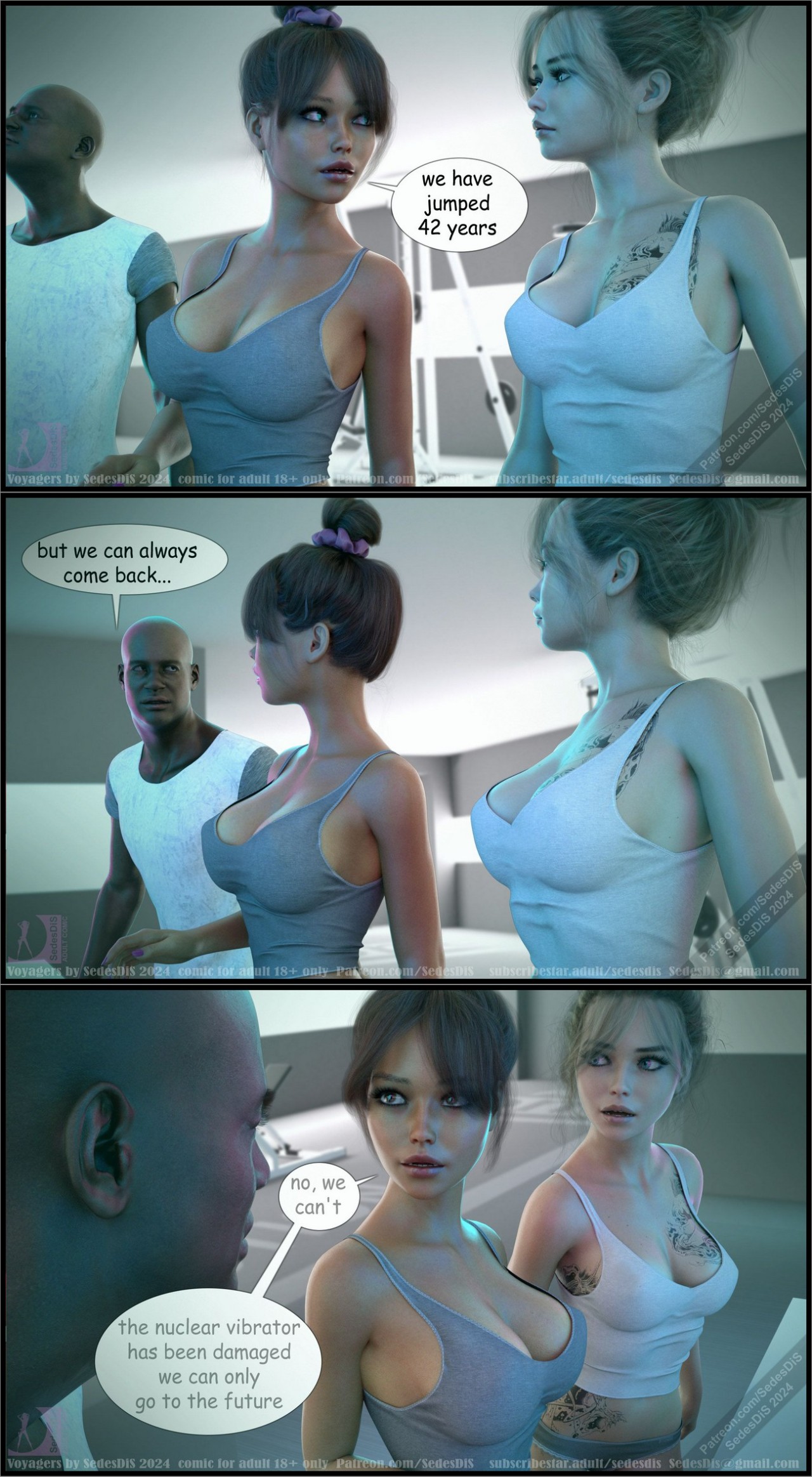 Voyagers By SedesDiS Porn Comic english 26