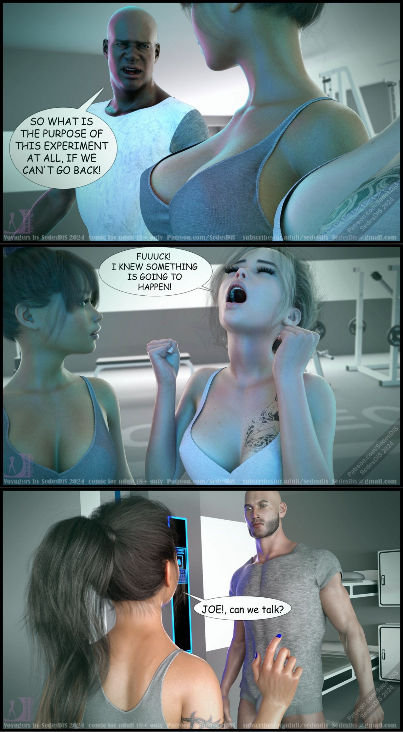 Voyagers By SedesDiS Porn Comic english 27