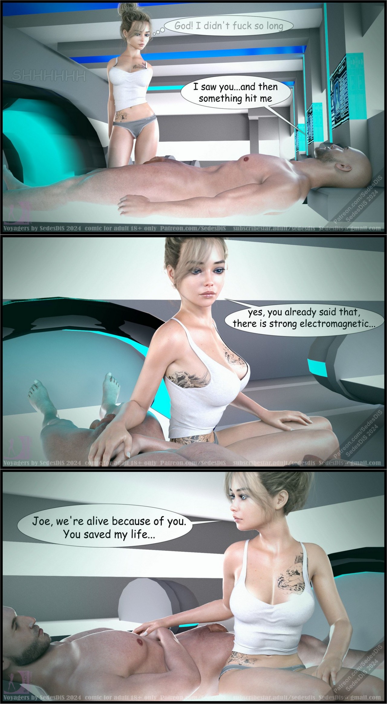 Voyagers By SedesDiS Porn Comic english 52