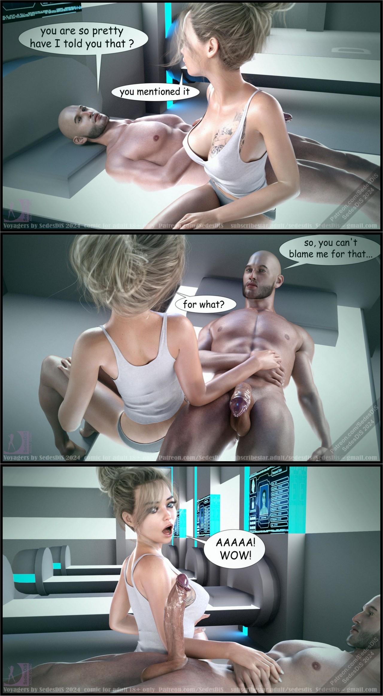 Voyagers By SedesDiS Porn Comic english 53