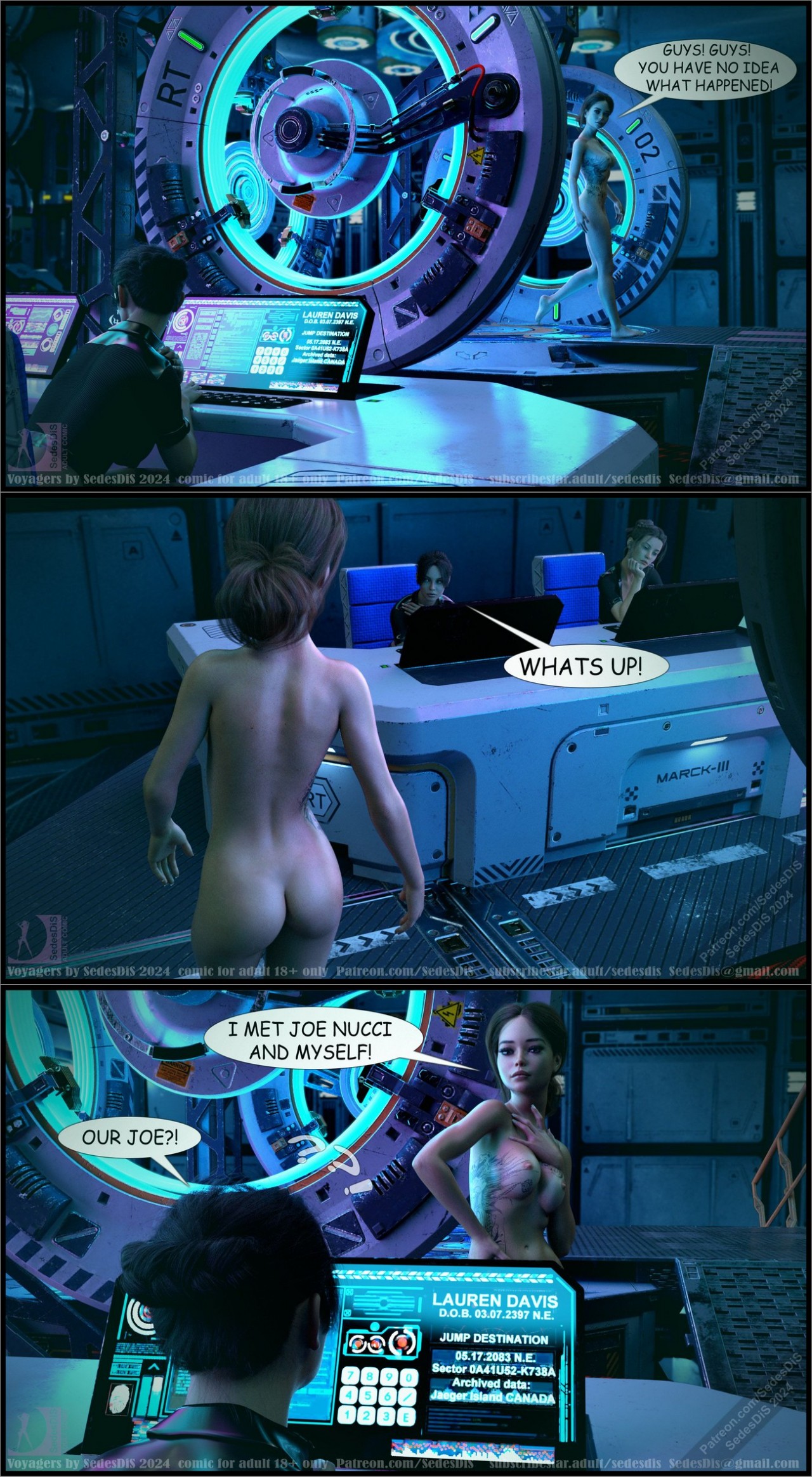 Voyagers By SedesDiS Porn Comic english 57