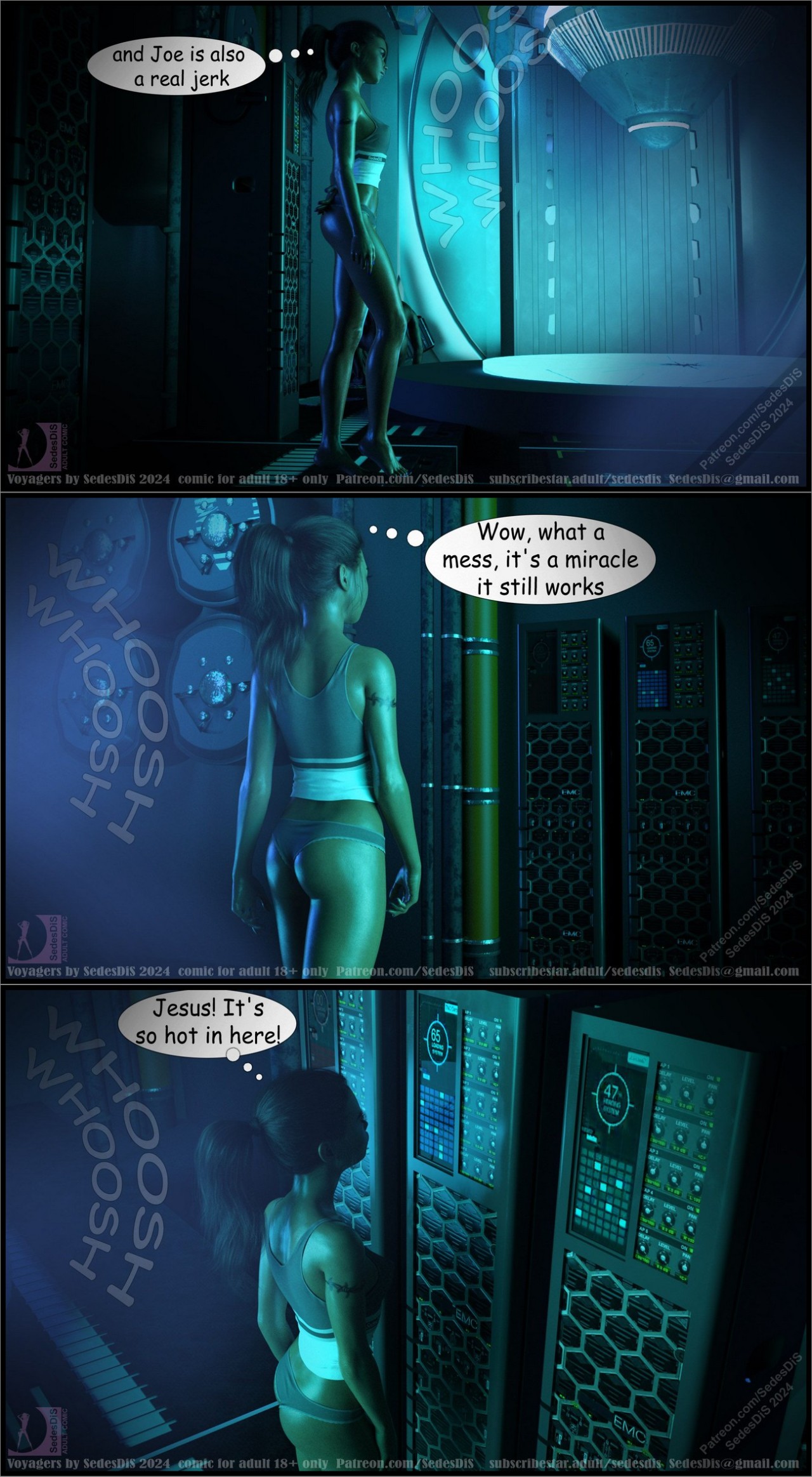 Voyagers By SedesDiS Porn Comic english 67