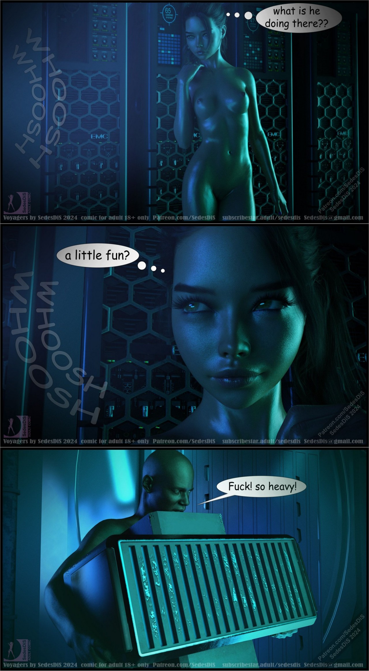 Voyagers By SedesDiS Porn Comic english 71