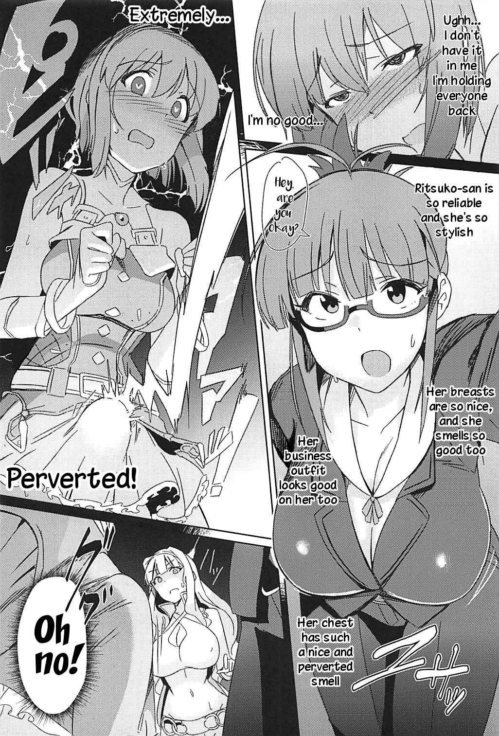 YukiChinpo Futanari Yukiho To Ritsuko Ga Lesson Suru Hon Porn Comic english 06