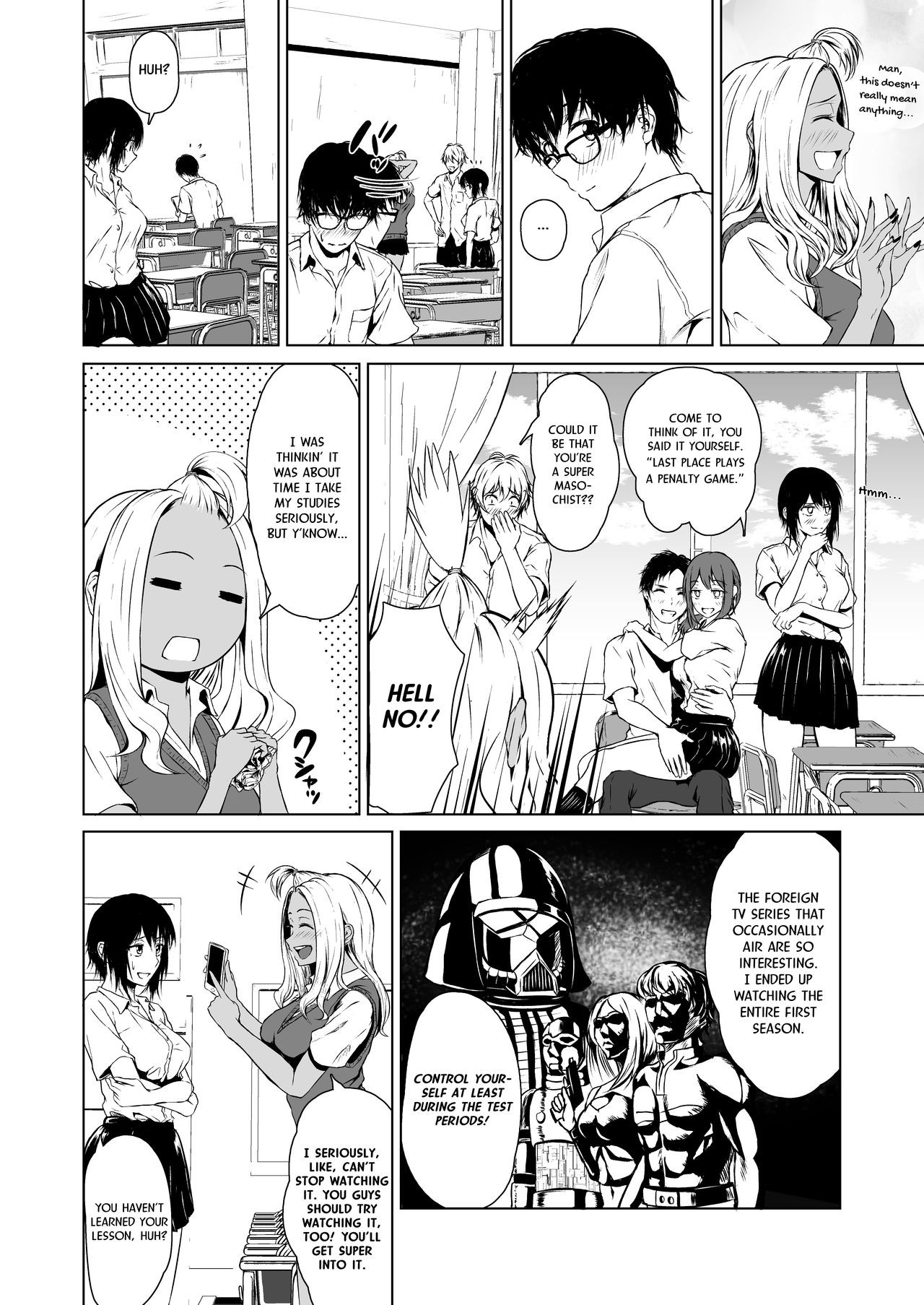 A Week-Long Relation Between a Gyaru And An Introvert Porn Comic english 04