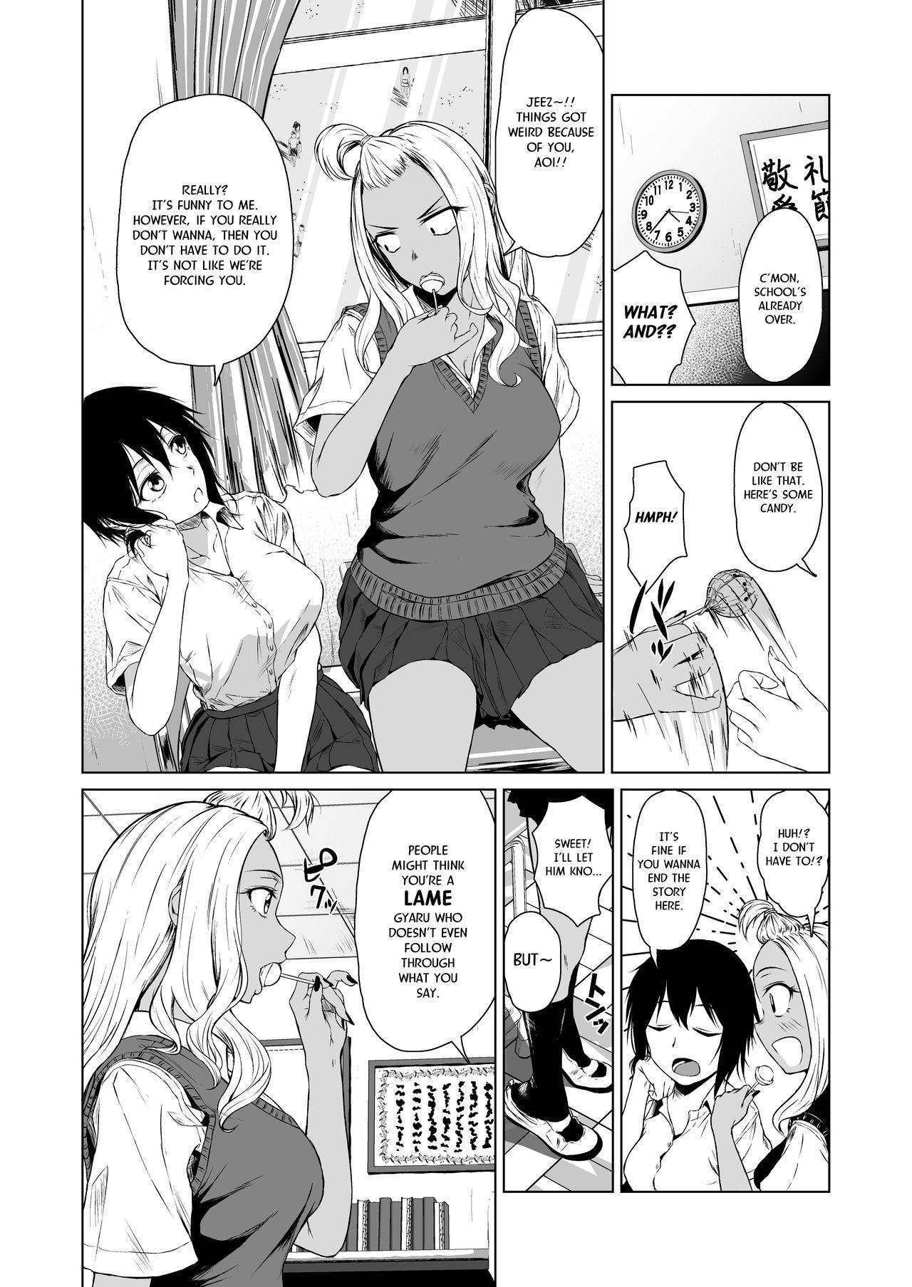 A Week-Long Relation Between a Gyaru And An Introvert Porn Comic english 10