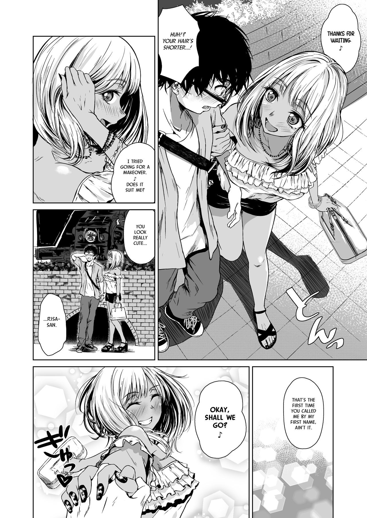 A Week-Long Relation Between a Gyaru And An Introvert Porn Comic english 52