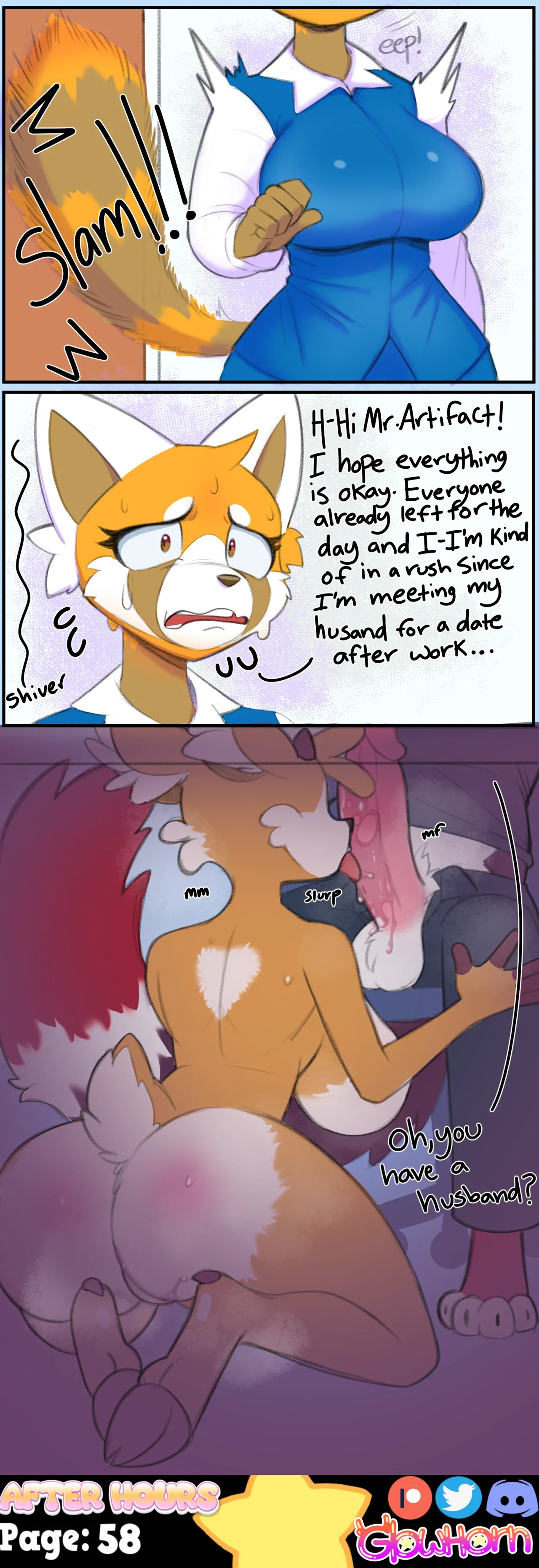 After Hours By GlowHorn Porn Comic english 61