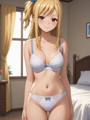 AI Generated: Lucy Heartfilia Porn Comic english 01