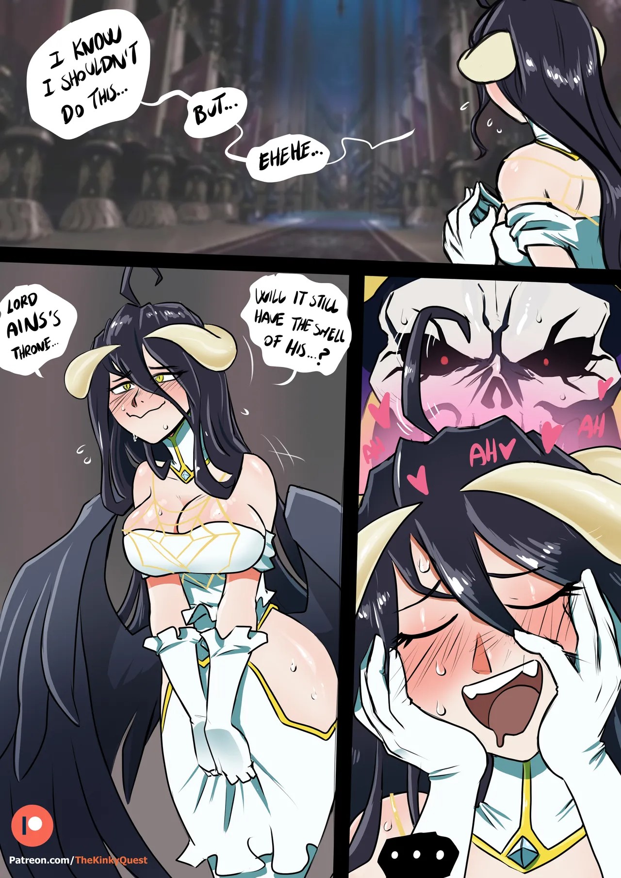 Albedo porn comics