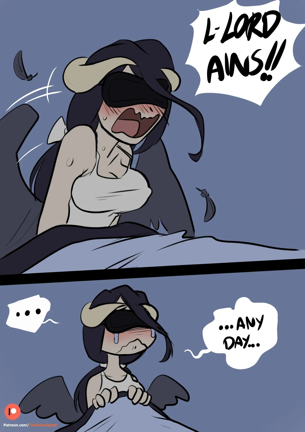 Albedo's Hope  Porn Comic english 09