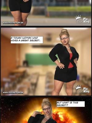 An Insatiable School Principle: Samira Porn Comic english 02