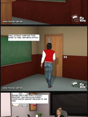 An Insatiable School Principle: Samira Porn Comic english 06