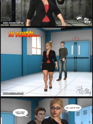 An Insatiable School Principle: Samira Porn Comic english 41