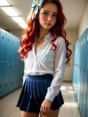 Ariel Is Blackmailed At School Porn Comic english 10