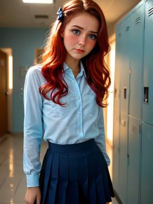 Ariel Is Blackmailed At School Porn Comic english 14