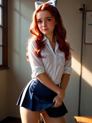 Ariel Is Blackmailed At School Porn Comic english 95