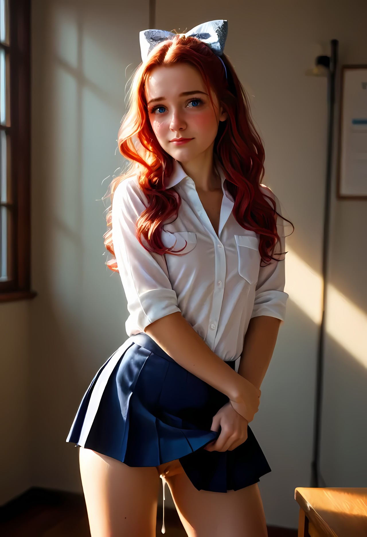 Ariel Is Blackmailed At School Porn Comic english 95