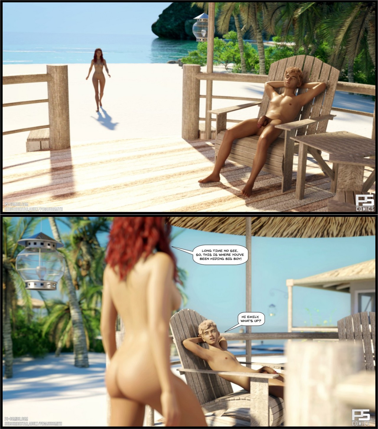 Au Naturel Part 23 Porn Comic english 02