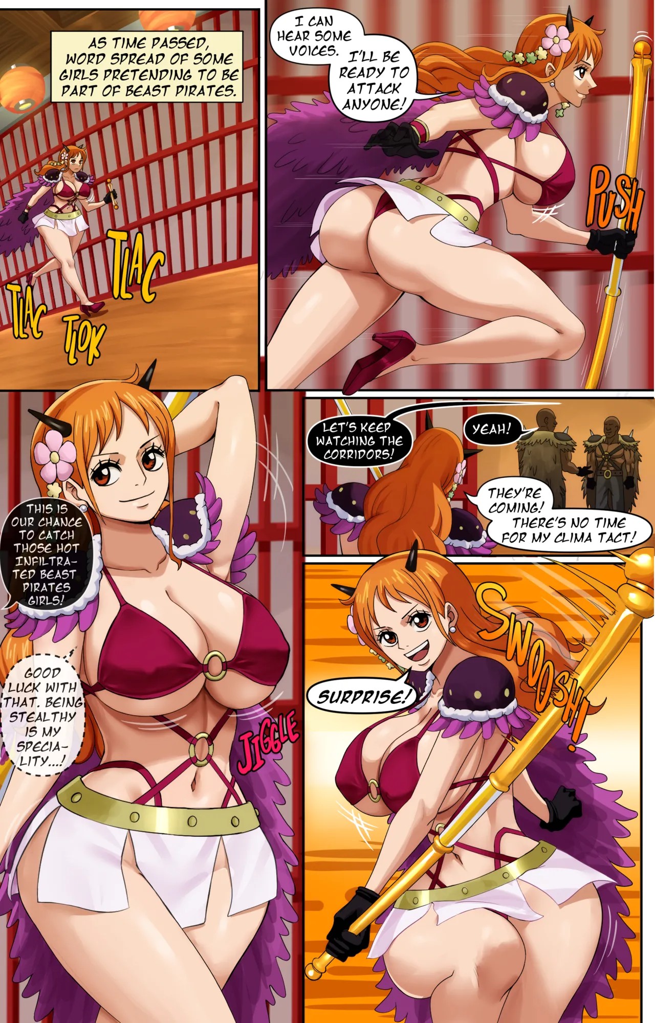 Beast Pirates Porn Comic english 10