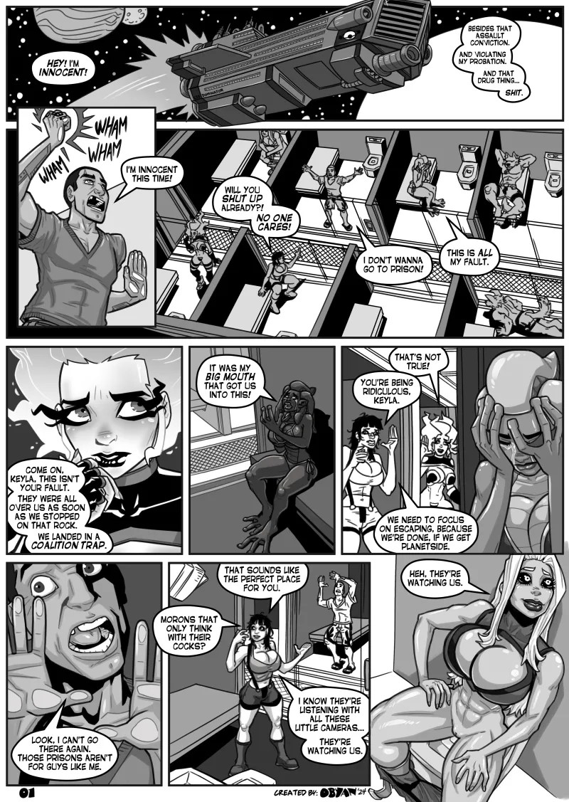 Black Comet Pirates: Climax Porn Comic english 03