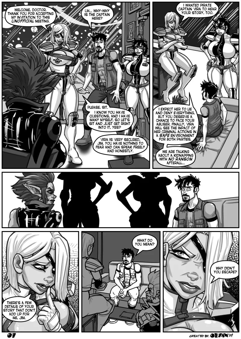 Black Comet Pirates: Climax Porn Comic english 11