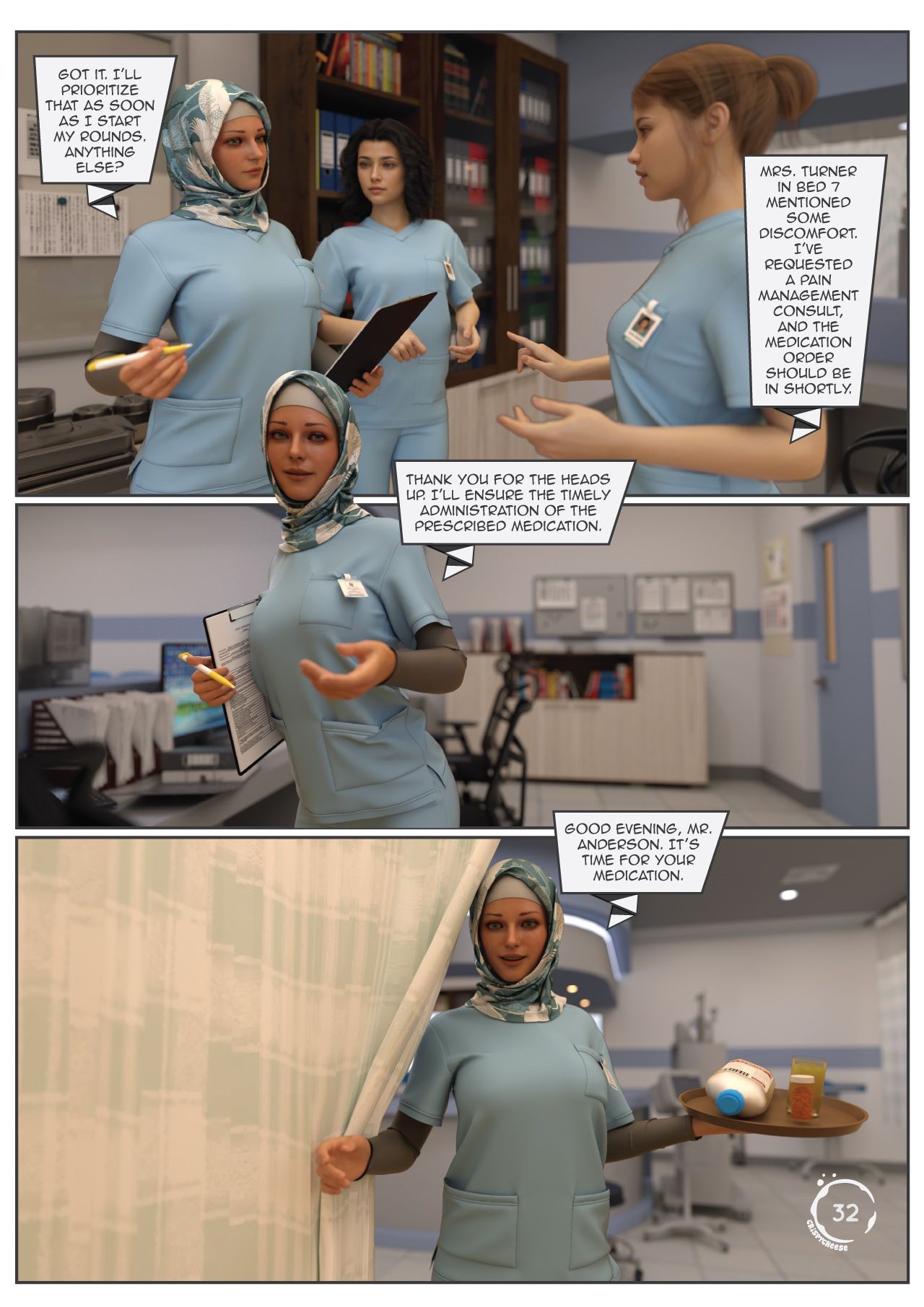 Blended Bonds Porn Comic english 33