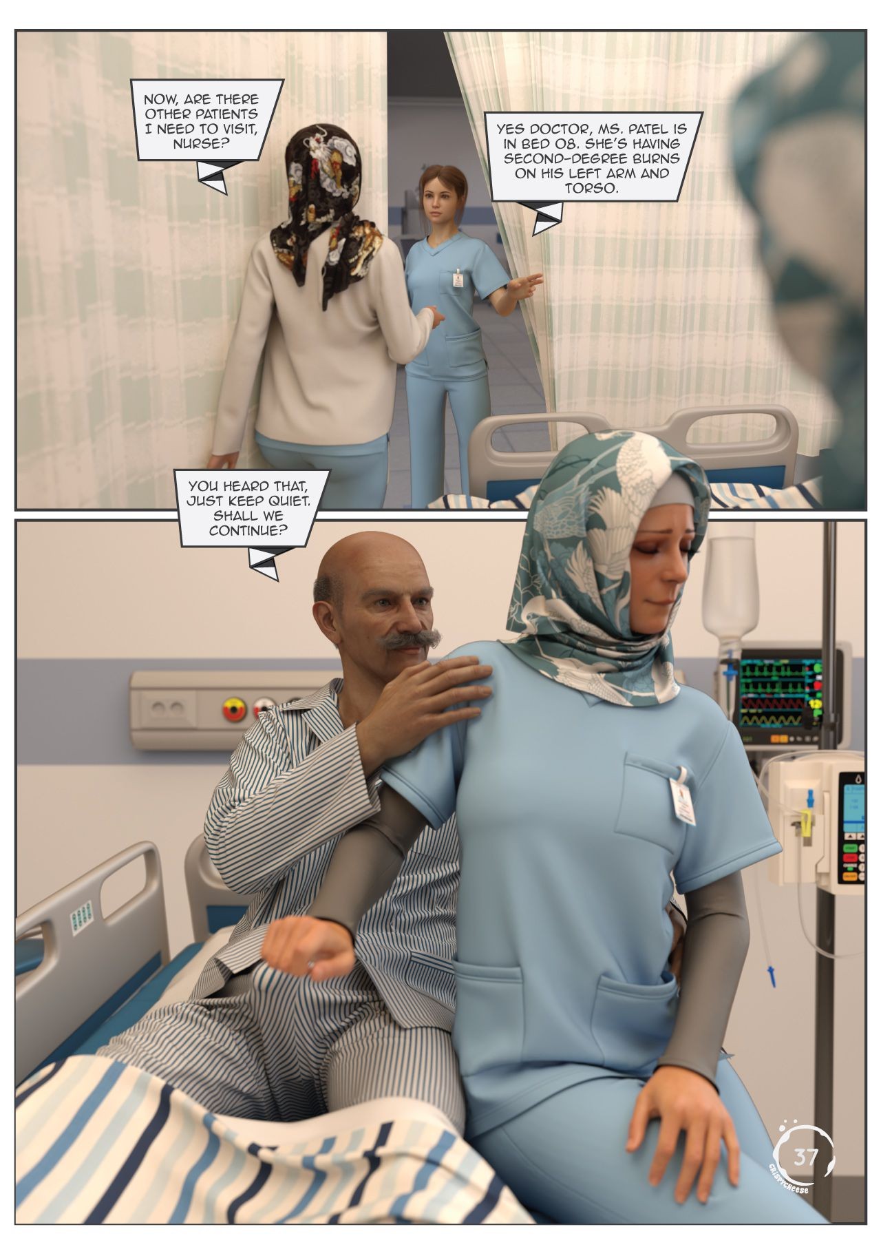 Blended Bonds Porn Comic english 38