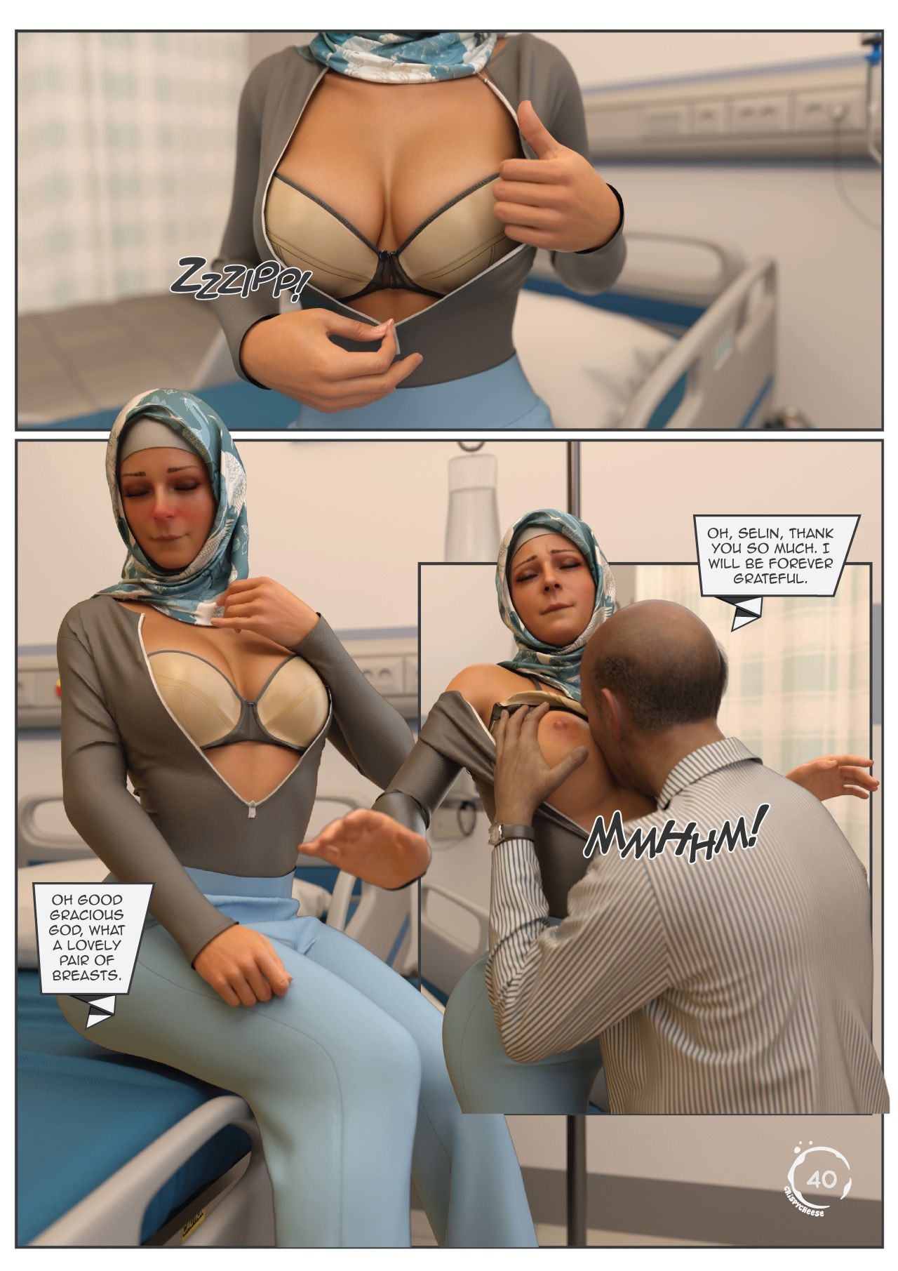 Blended Bonds Porn Comic english 41