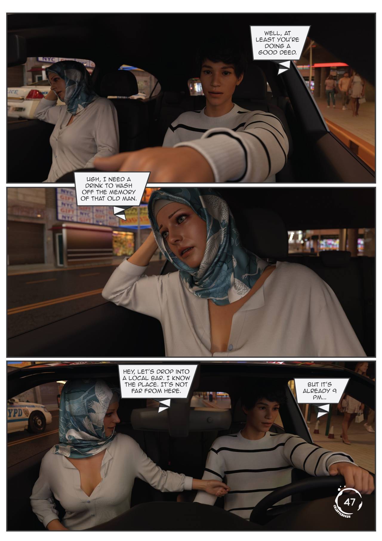 Blended Bonds Porn Comic english 48