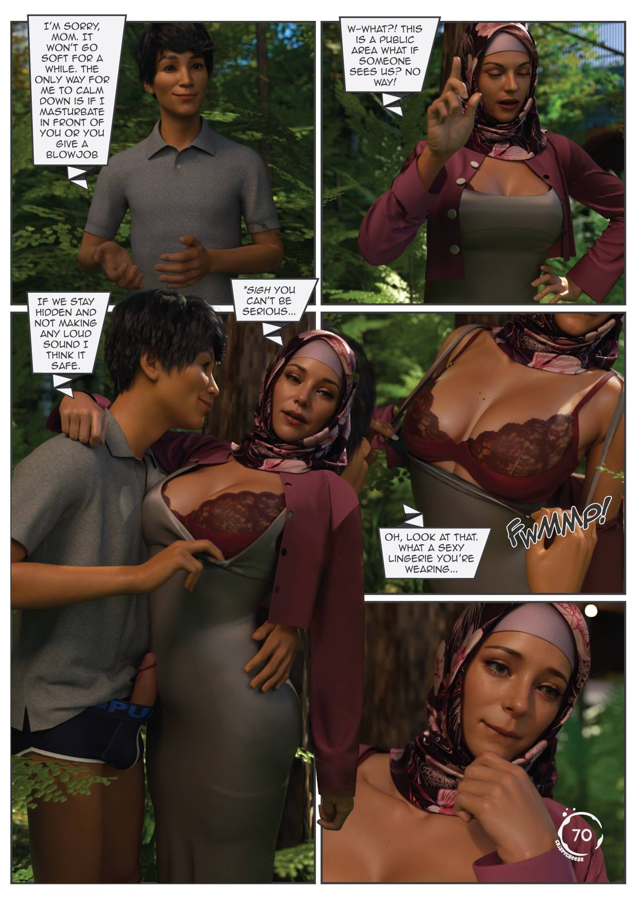 Blended Bonds Porn Comic english 71