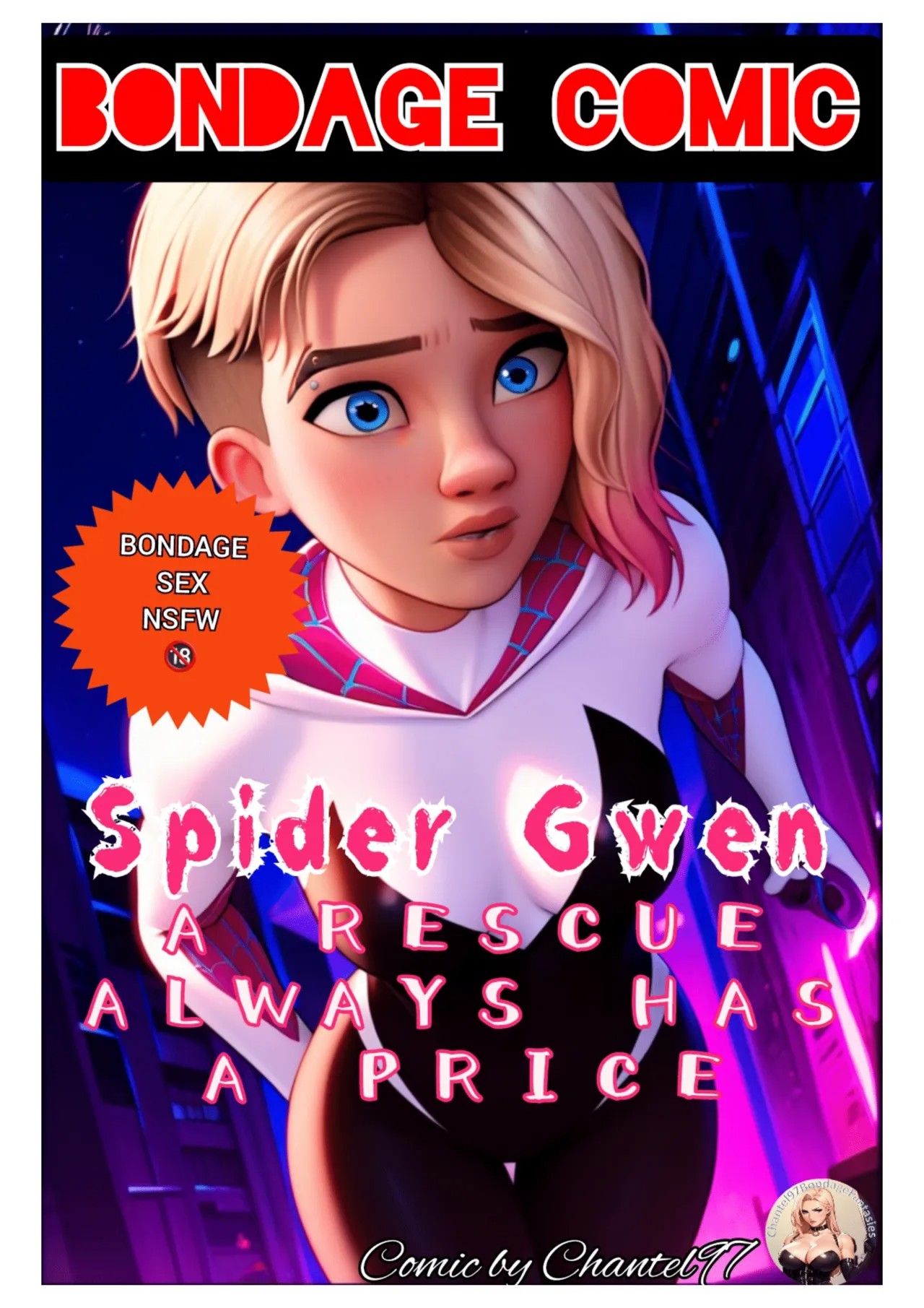 Spider gwen bondage comic