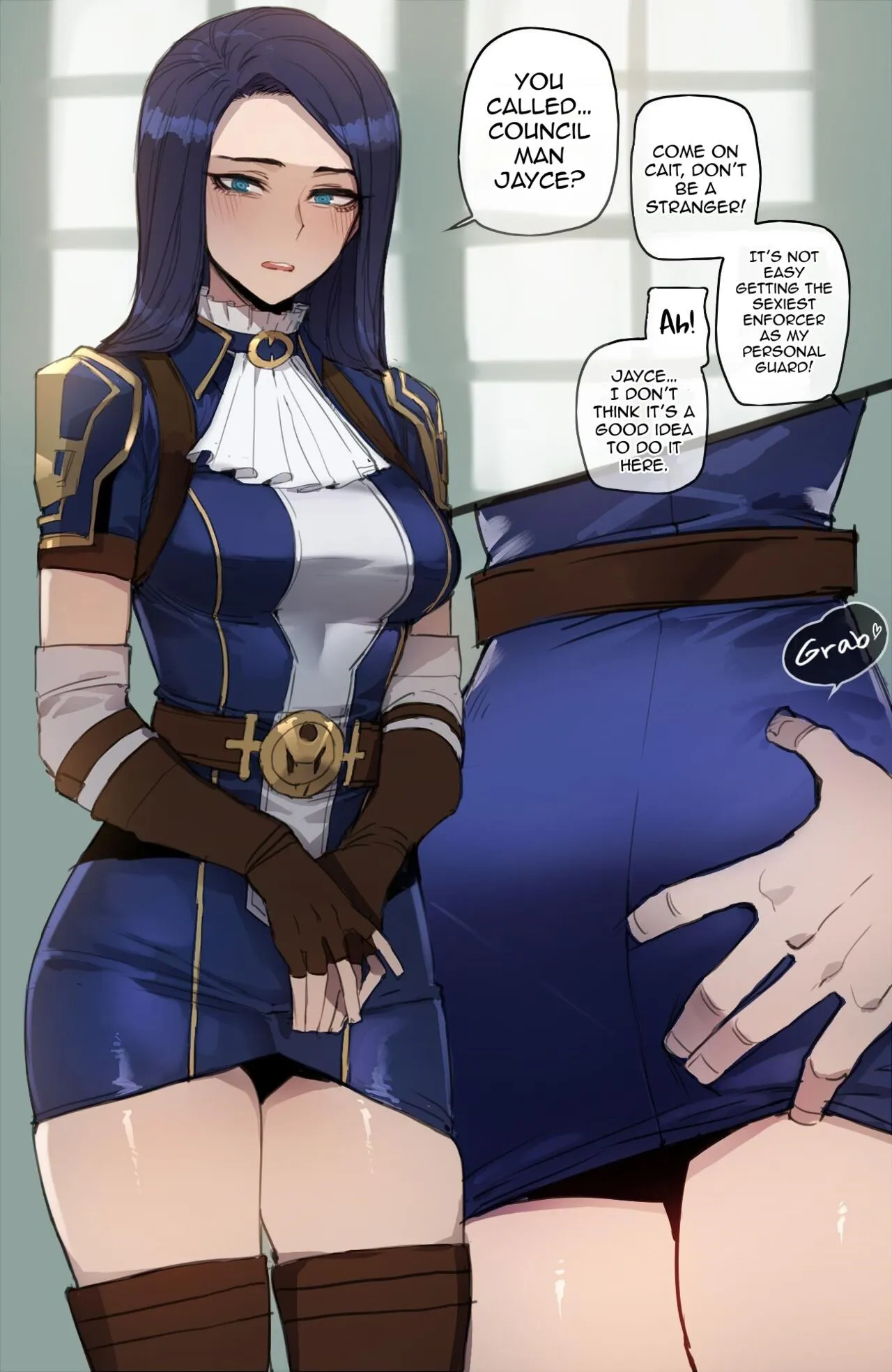 Caitlyn (League of Legends) [ratatatat74] - English - Porn Comic
