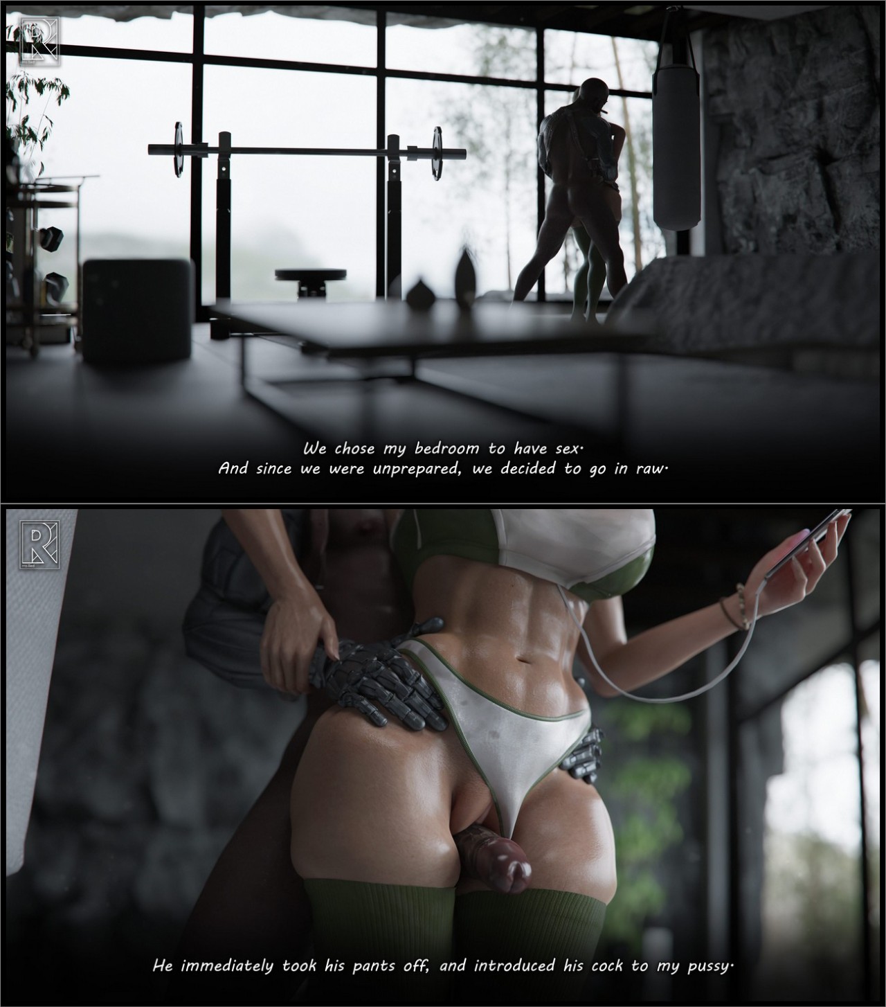 Cassie’s New Workout Porn Comic english 04